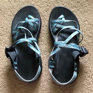 Teal & Grey Chacos 💙